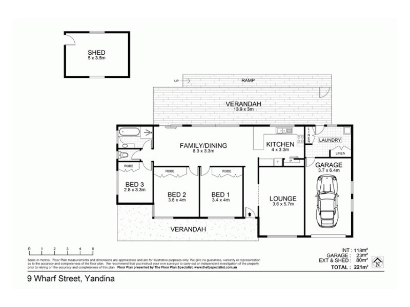 9 Wharf Street, Yandina QLD 4561 Floorplan