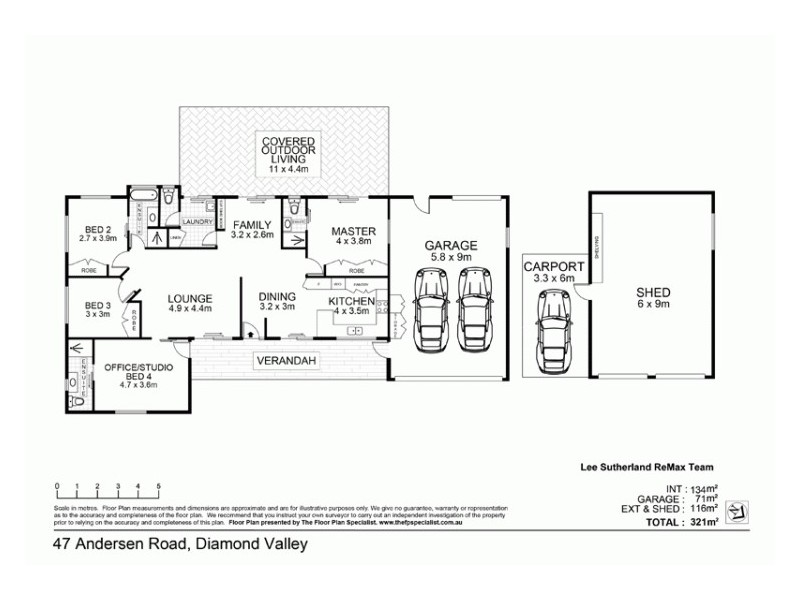 47 Andersen Road, Diamond Valley QLD 4553 Floorplan