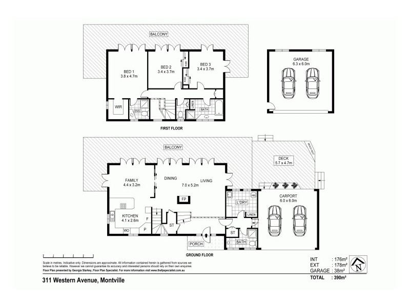 311 Western Avenue, Montville QLD 4560 Floorplan