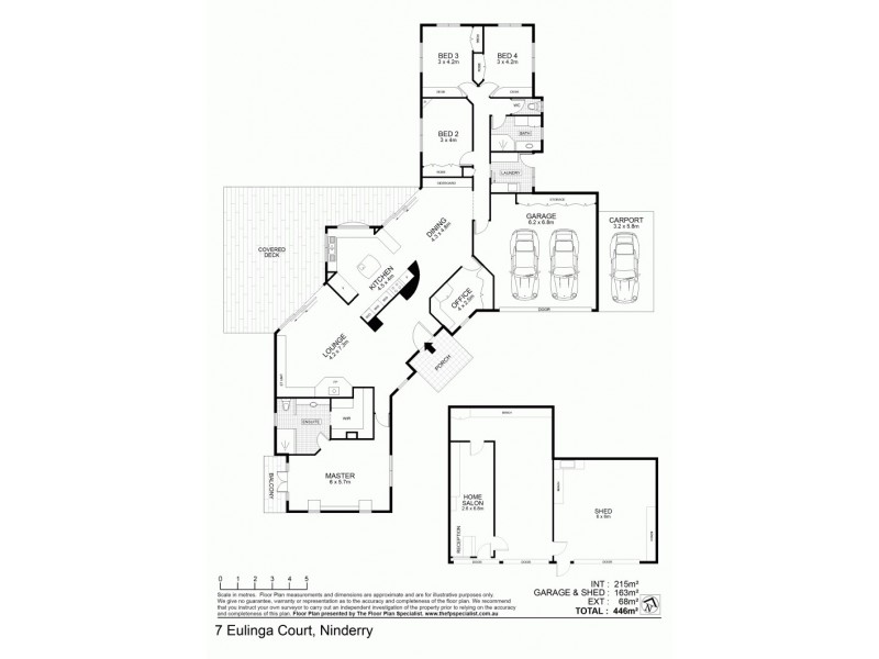 7 Eulinga Court, Ninderry QLD 4561 Floorplan