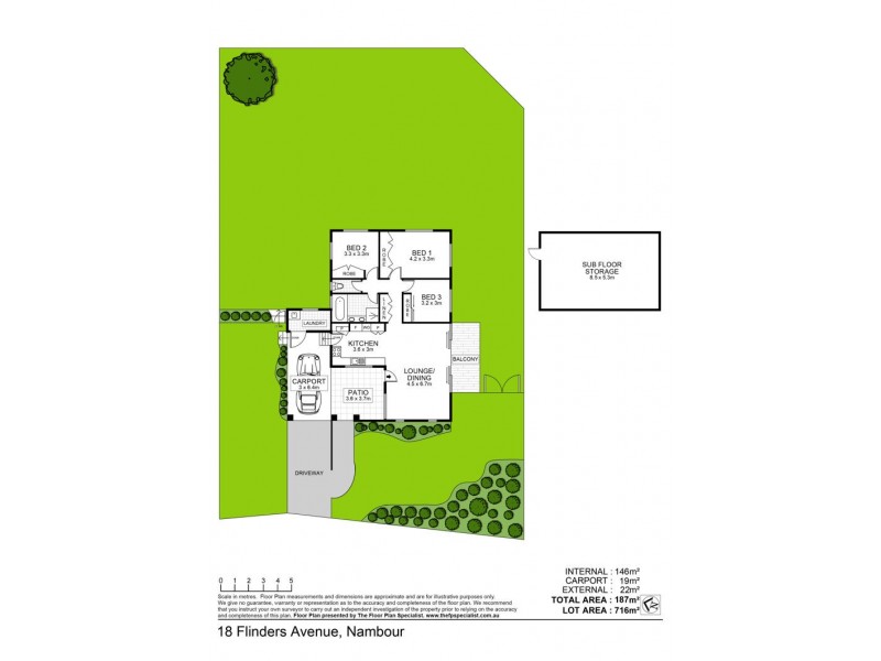 18 Flinders Avenue, Nambour QLD 4560 Floorplan