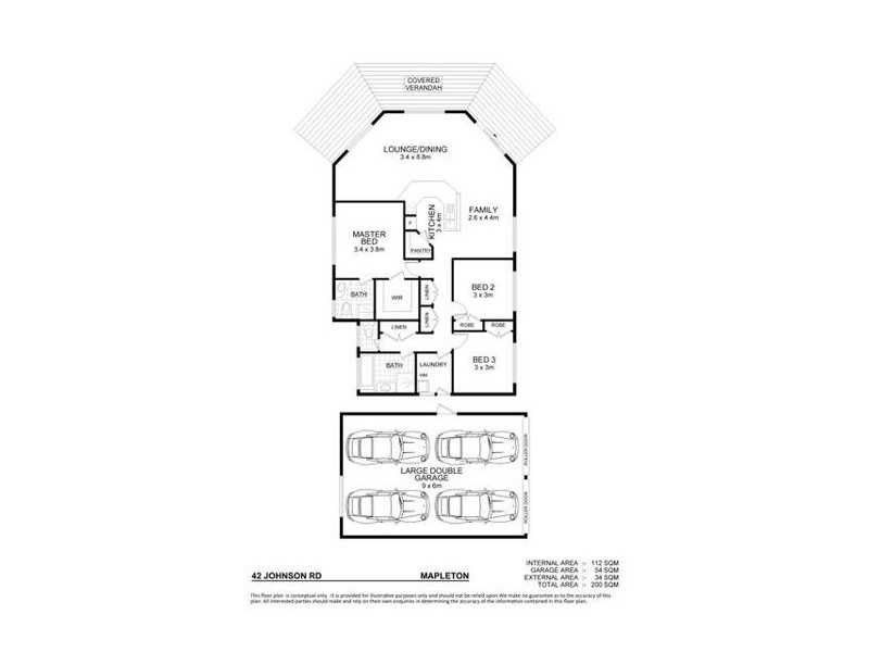 42 Johnson Road, Mapleton QLD 4560 Floorplan