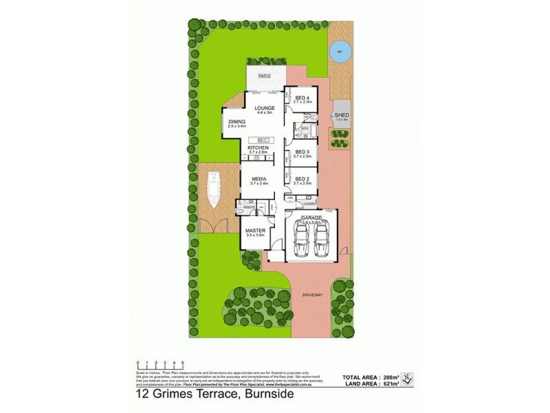 12 Grimes Terrace, Burnside QLD 4560 Floorplan