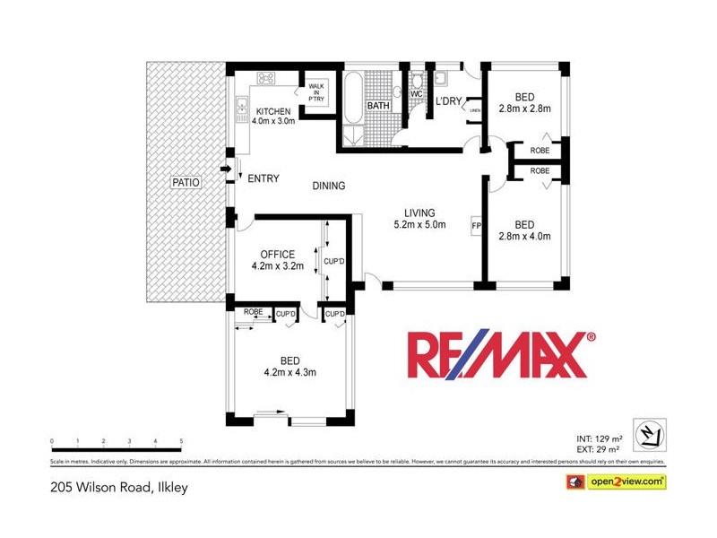 205 Wilson Road, Ilkley QLD 4554 Floorplan
