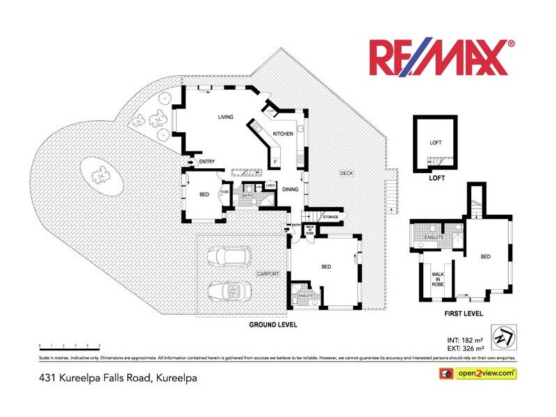 431 Kureelpa Falls Road, Kureelpa QLD 4560 Floorplan