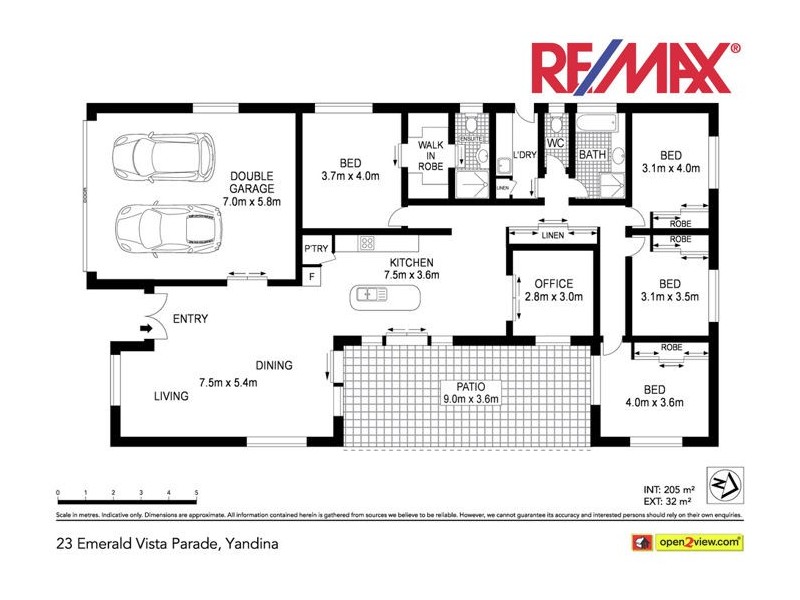 23 Emerald Vista Parade, Yandina QLD 4561 Floorplan