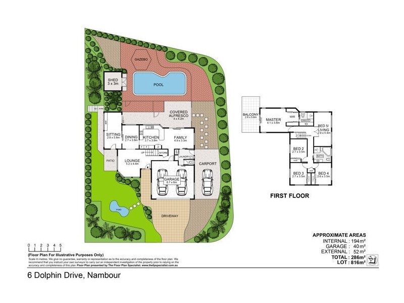 6 Dolphin Dr, Nambour QLD 4560 Floorplan