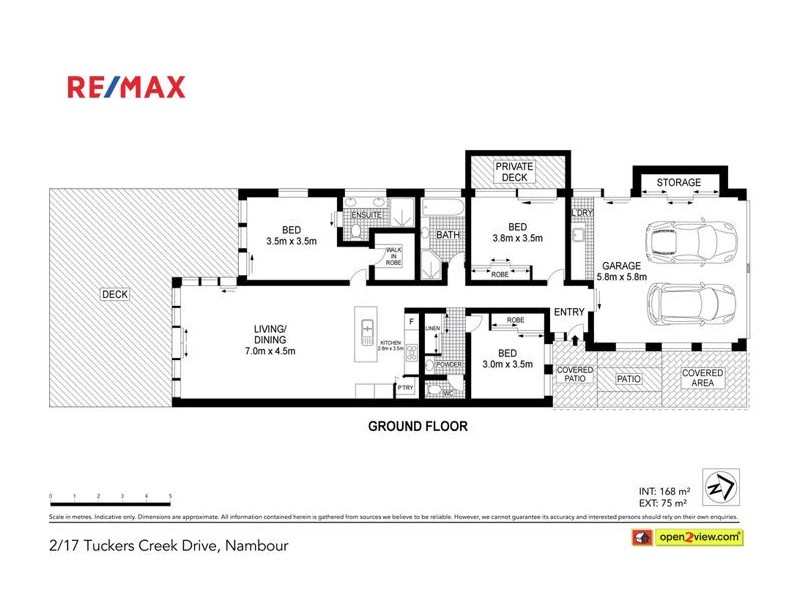 2/17 Tuckers Creek Drive, Nambour QLD 4560 Floorplan