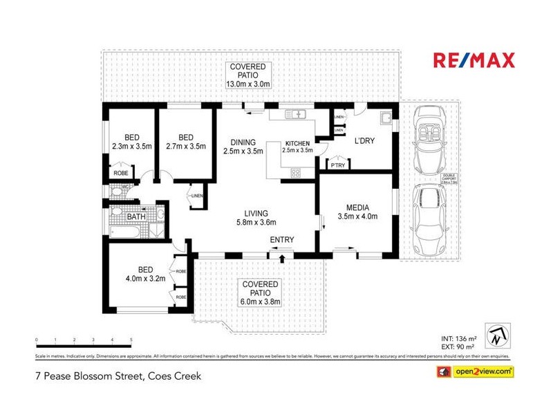 7 Pease Blossom Street, Coes Creek QLD 4560 Floorplan