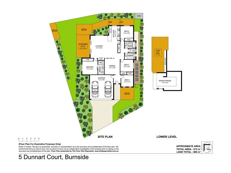 5 Dunnart Court, Burnside QLD 4560 Floorplan