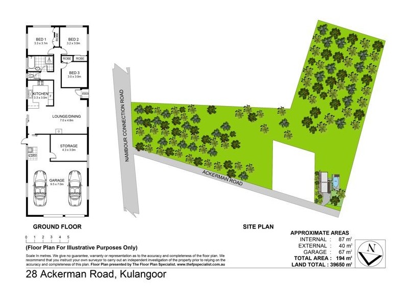 28 Ackerman Road, Kulangoor QLD 4560 Floorplan