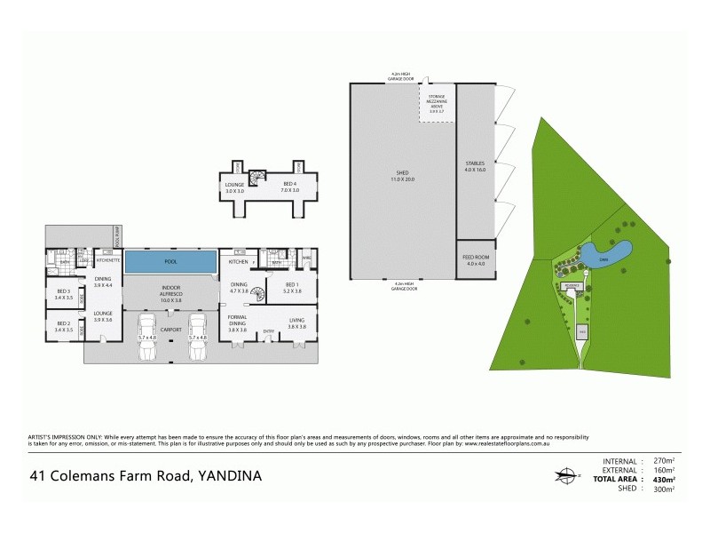 41 Colemans Farm Road, Yandina QLD 4561 Floorplan