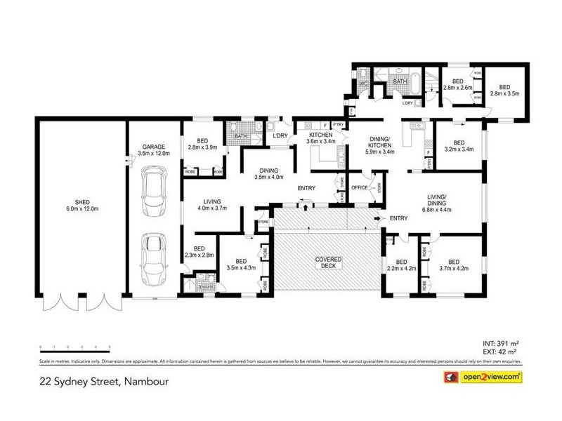 22 Sydney St, Nambour QLD 4560 Floorplan