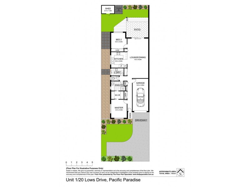 1 / 20 Lows Drive, Pacific Paradise QLD 4564 Floorplan
