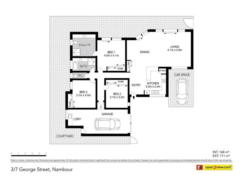 3/7 George St, Nambour QLD 4560 Floorplan