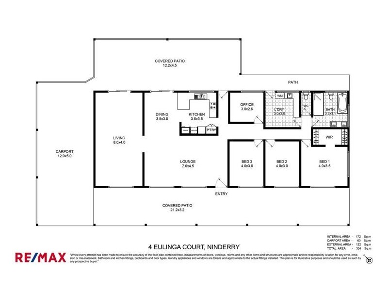 4 Eulinga Court, Ninderry QLD 4561 Floorplan