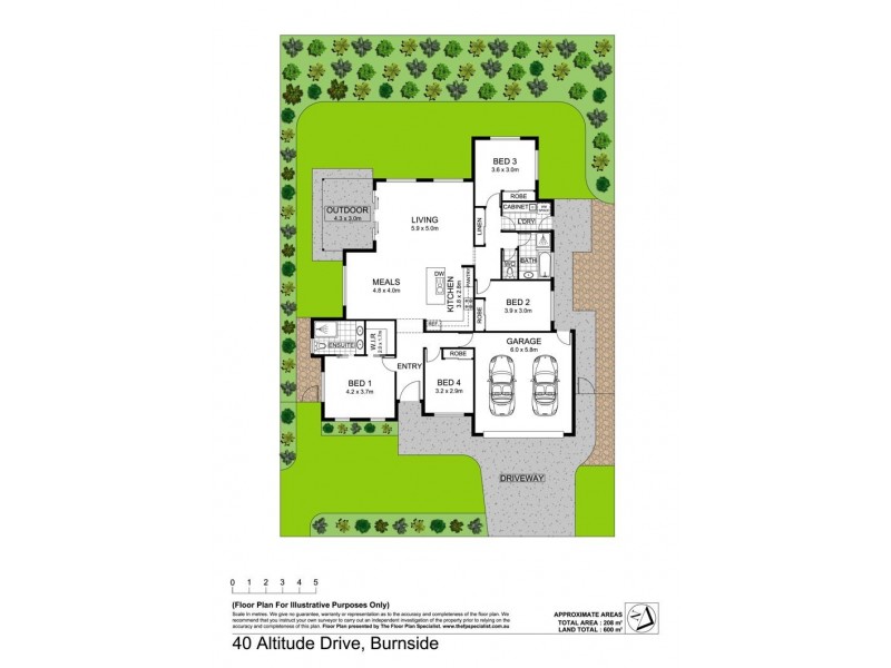 40 Altitude Drive, Burnside QLD 4560 Floorplan