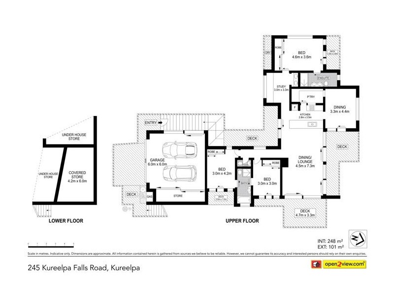 245 Kureelpa Falls Road, Kureelpa QLD 4560 Floorplan