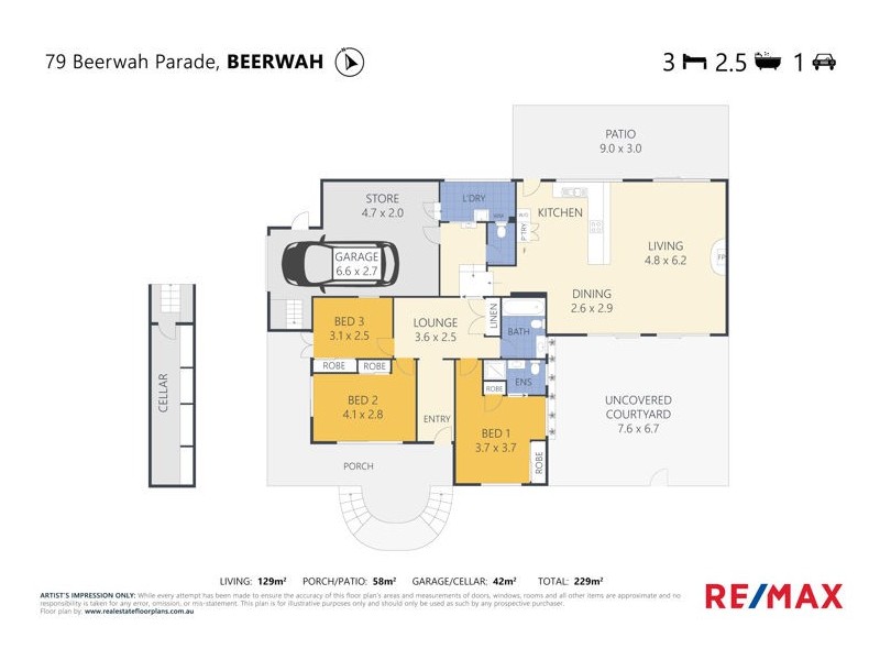 79 Beerwah Parade, Beerwah QLD 4519 Floorplan