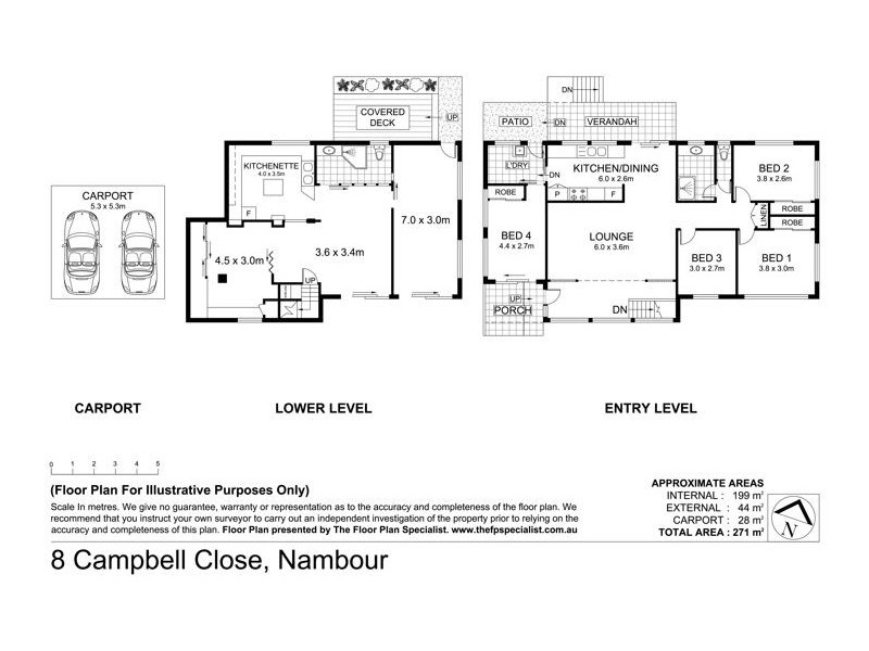 8 Campbell Close, Nambour QLD 4560 Floorplan