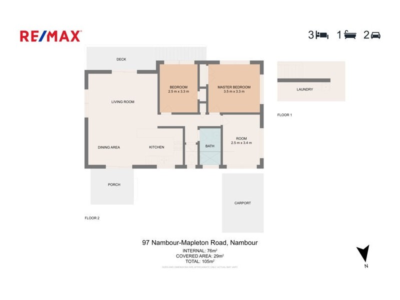 97 Nambour-Mapleton Road, Nambour QLD 4560 Floorplan