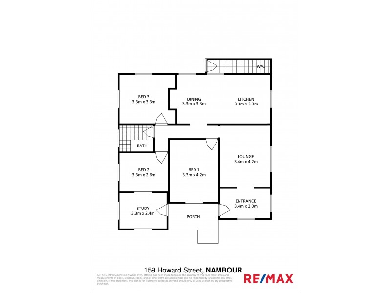 159 Howard Street, Nambour QLD 4560 Floorplan