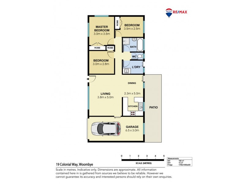 19 Colonial Way, Woombye QLD 4559 Floorplan