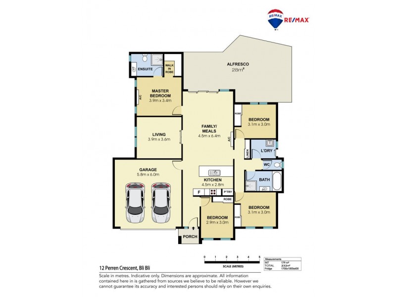 12 Perren Crescent, Bli Bli QLD 4560 Floorplan