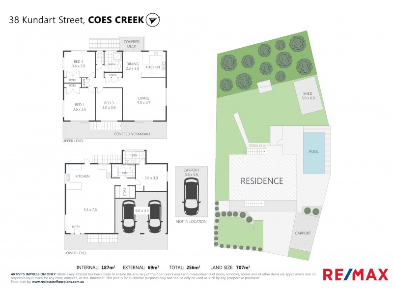 38 Kundart Street, Coes Creek QLD 4560 Floorplan