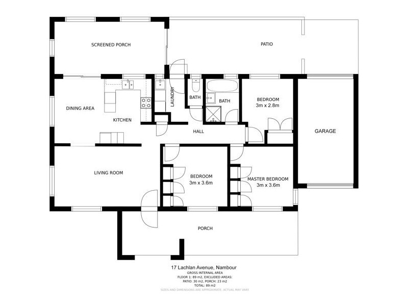 17 Lachlan Avenue, Nambour QLD 4560 Floorplan