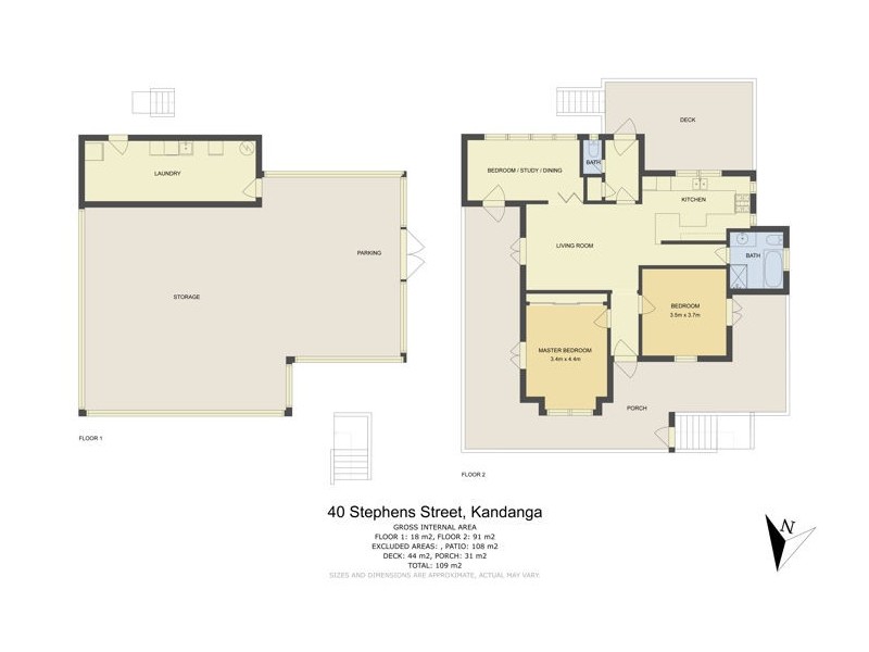40 Stephens Street, Kandanga QLD 4570 Floorplan