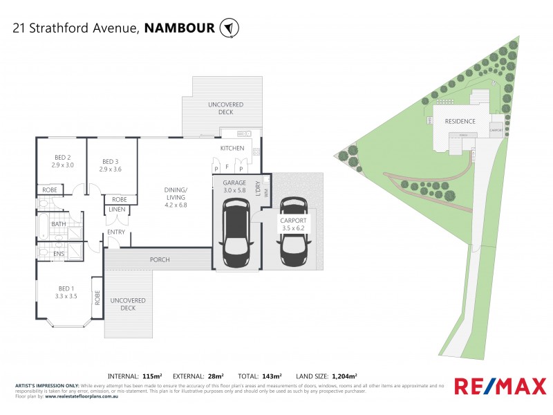 21 Strathford Avenue, Nambour QLD 4560 Floorplan