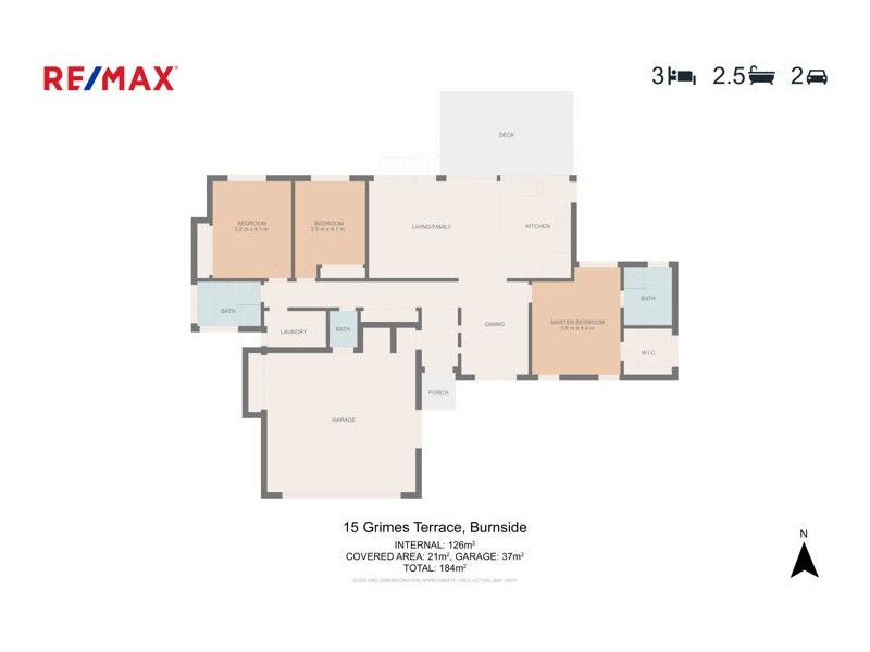 15 Grimes Terrace, Burnside QLD 4560 Floorplan