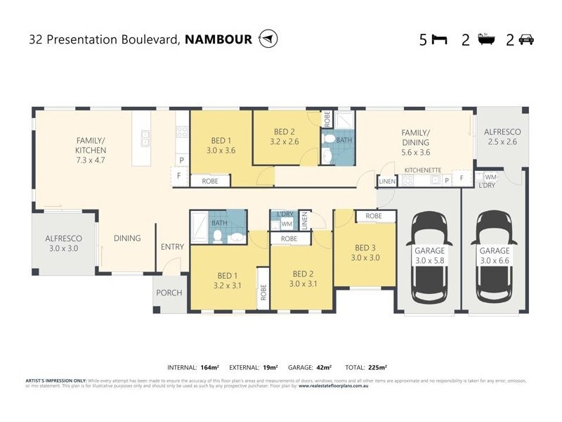 32 Presentation Boulevard, Nambour QLD 4560 Floorplan