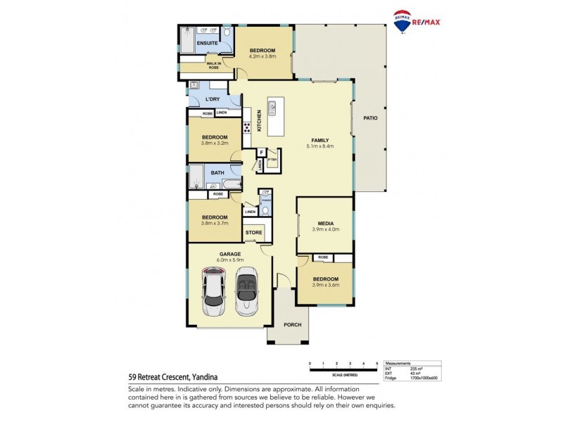 59 Retreat Crescent, Yandina QLD 4561 Floorplan