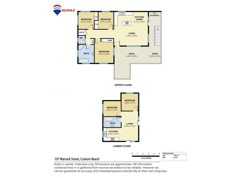 107 Warrack Street, Coolum Beach QLD 4573 Floorplan