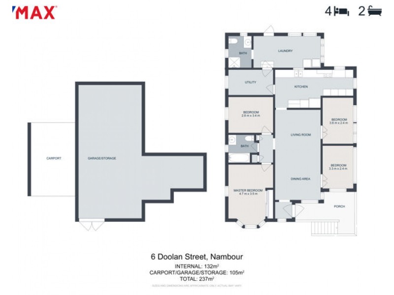 6 Doolan Street, Nambour QLD 4560 Floorplan