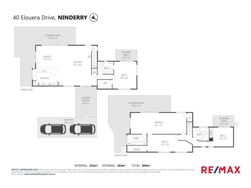 40 Elouera Drive, Ninderry QLD 4561 Floorplan