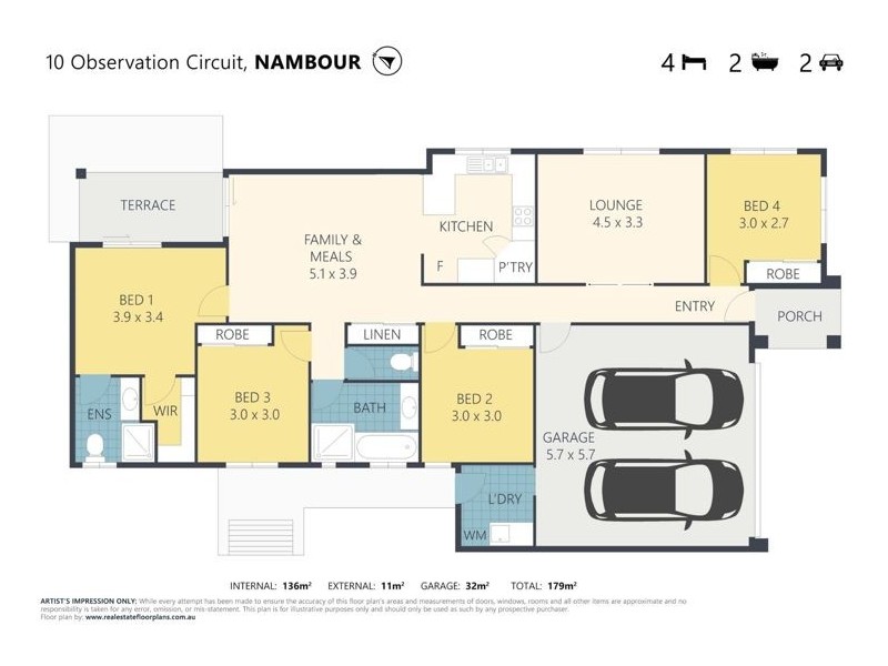10 Observation Circuit, Nambour QLD 4560 Floorplan