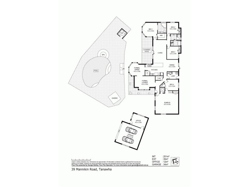 39 Mannikin Road, Tanawha QLD 4556 Floorplan