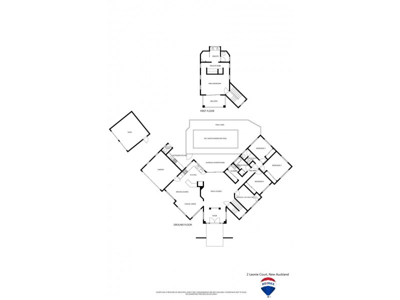 2 Leonie Court, New Auckland QLD 4680 Floorplan