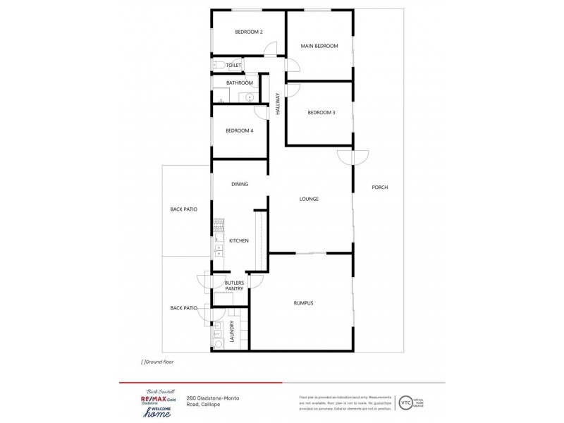 280 Gladstone-Monto Road, Calliope QLD 4680 Floorplan