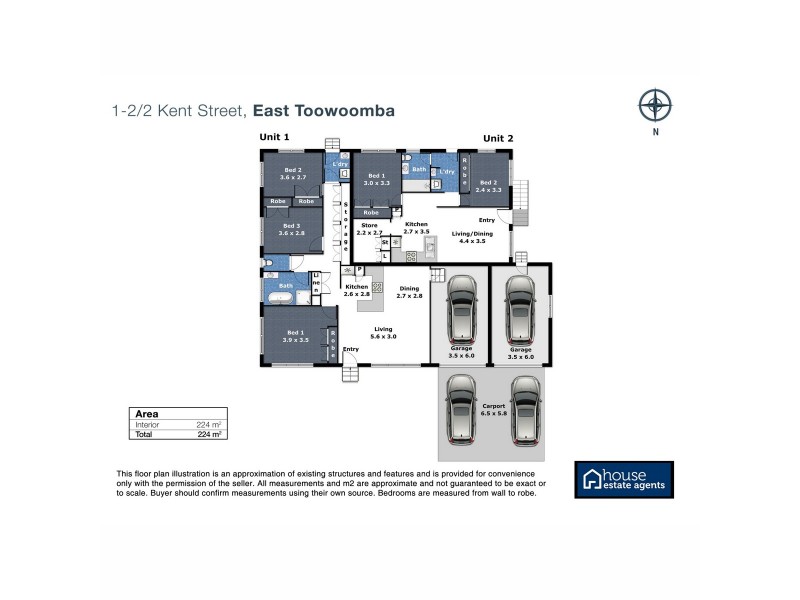 2 Kent Street, East Toowoomba QLD 4350 Floorplan