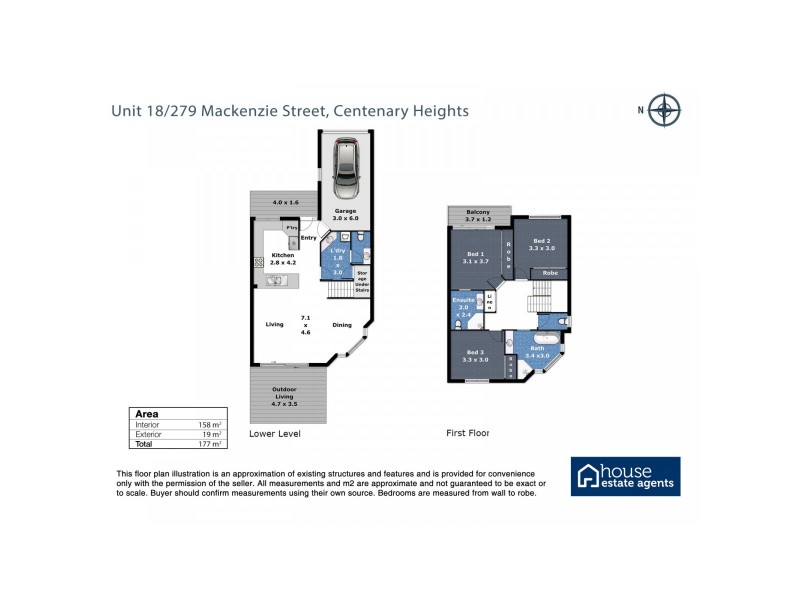 18/279 Mackenzie Street, Centenary Heights QLD 4350 Floorplan