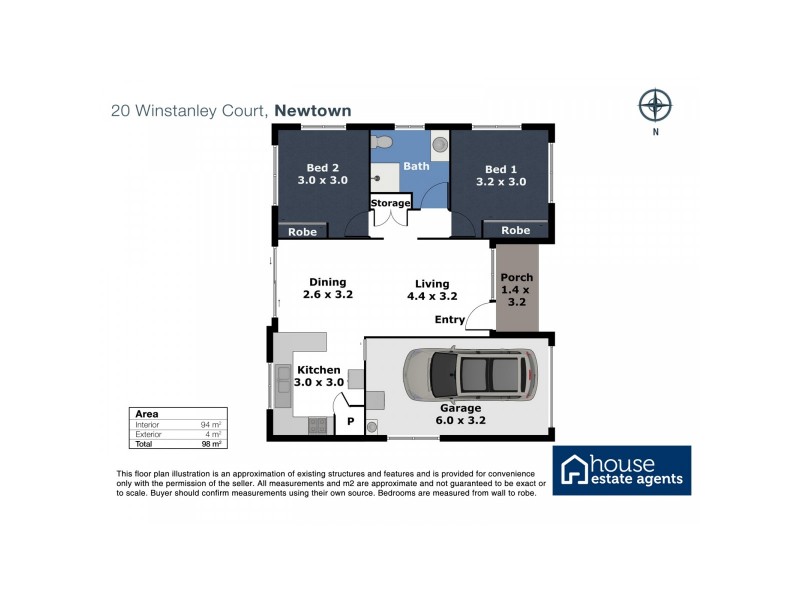 20 Winstanley Court, Newtown QLD 4350 Floorplan