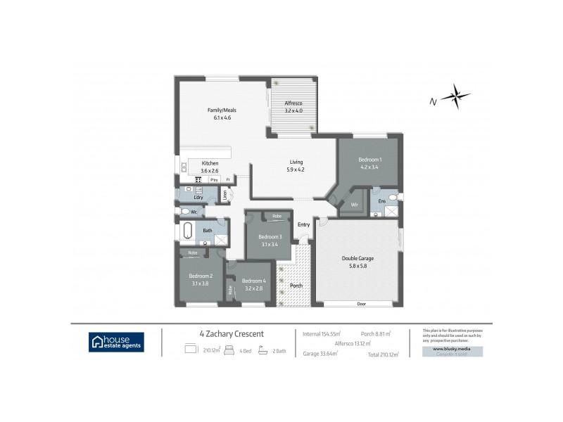 4 Zachary Court, Hillcrest QLD 4118 Floorplan