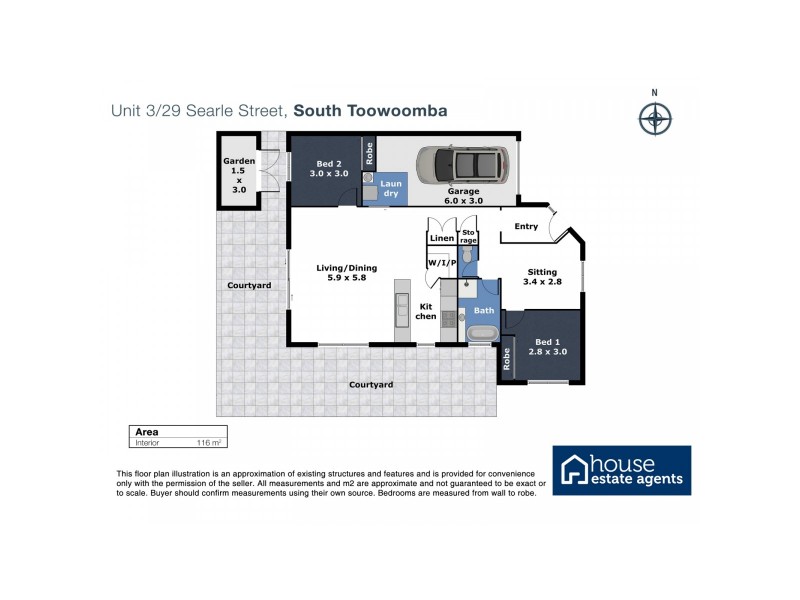 3/29 Searle Street, South Toowoomba QLD 4350 Floorplan