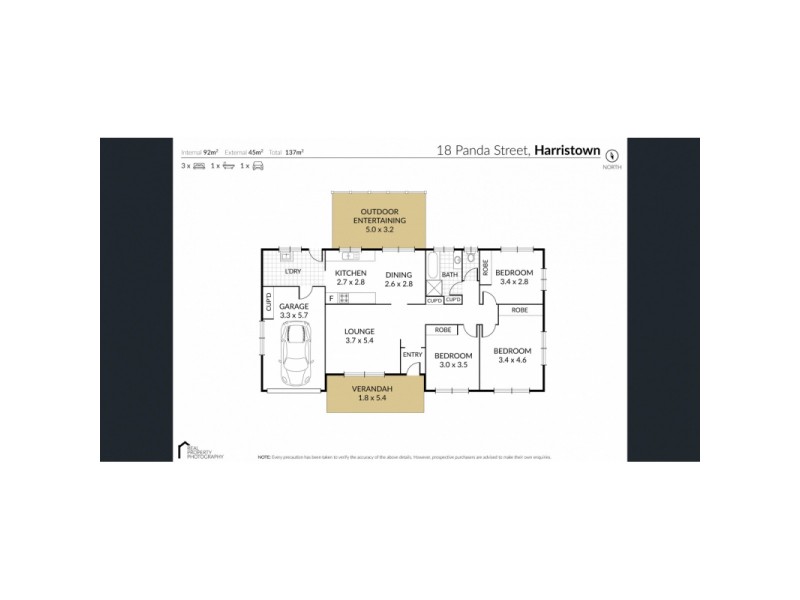 18 Panda Street, Harristown QLD 4350 Floorplan