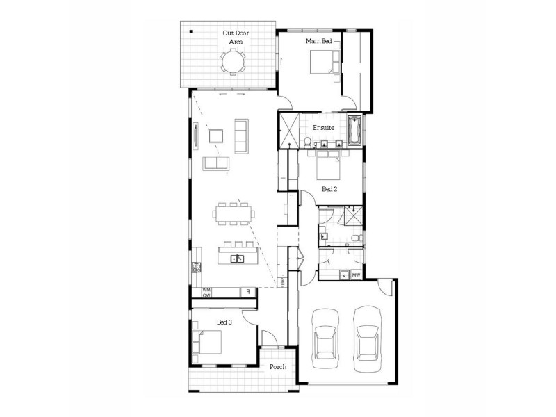 Villa 265/97-161 Hogg Street, Cranley QLD 4350 Floorplan