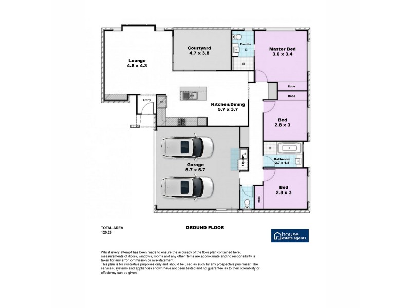 3/176 Mary Street, East Toowoomba QLD 4350 Floorplan